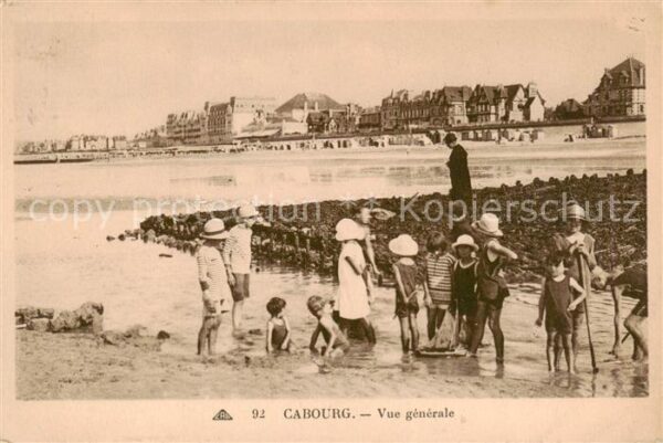 Cabourg 14 Calvados Vue generale La Plage