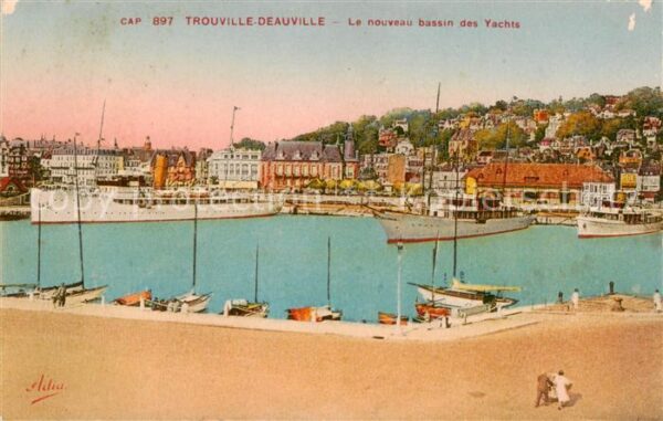 Trouville-Deauville Le nouveau bassin des Yachts