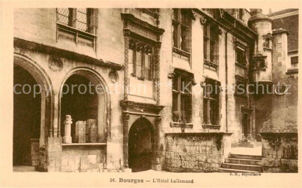 Bourges 18 Cher Hotel Lallemand