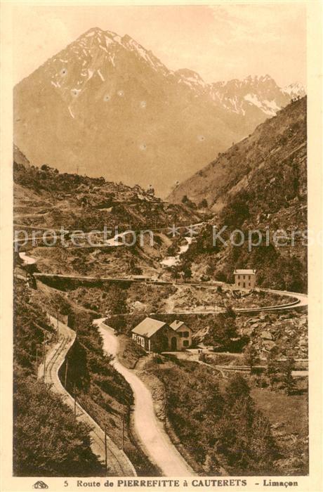 Cauterets 65 Hautes-Pyrenees Route de Pierrefitte a Cauterets Limaco