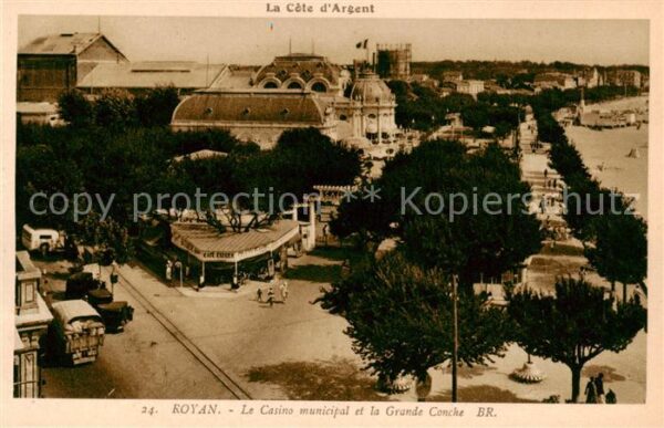 Royan 17 Le Casino municipal et la Grande Conche