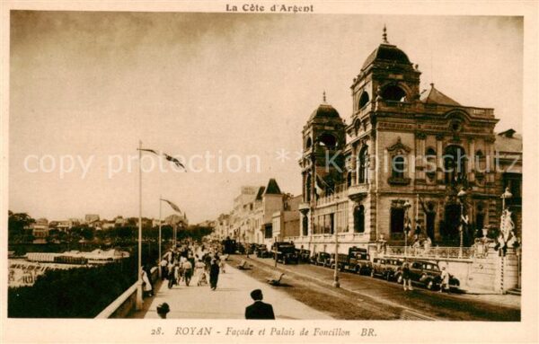 Royan 17 Facade et Palais de Foncillon