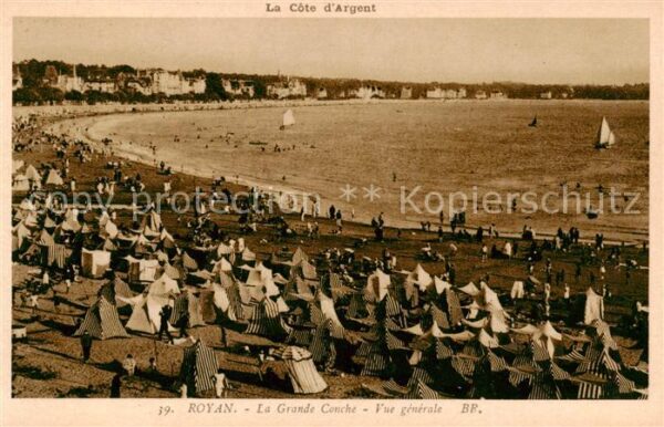 Royan 17 La Grande Conche Vue generale