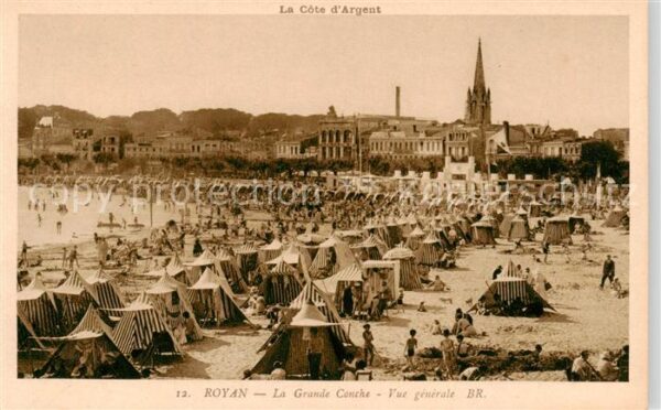 Royan 17 La Grande Conche Vue generale