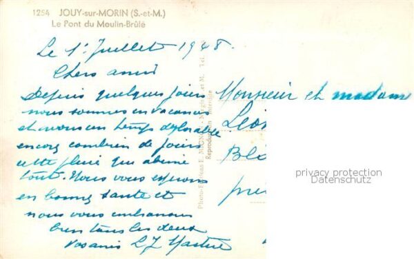 Jouy-sur-Morin Le Pont du Moulin Brule – Bild 2