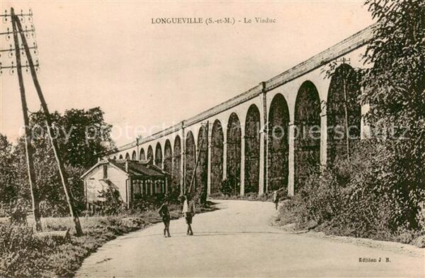 Longueville Seine-et-Marne Le Viaduc