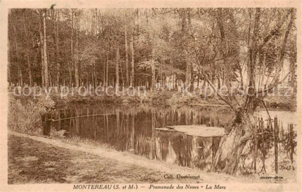 Montereau 77-Fault-Yonne Promenade des Noues La Mare