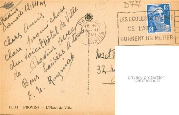 Provins 77 Hotel de Ville – Bild 2
