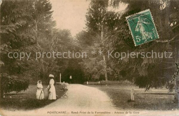 Pontcarre Rond Point de la Ferrandiere Avenue de