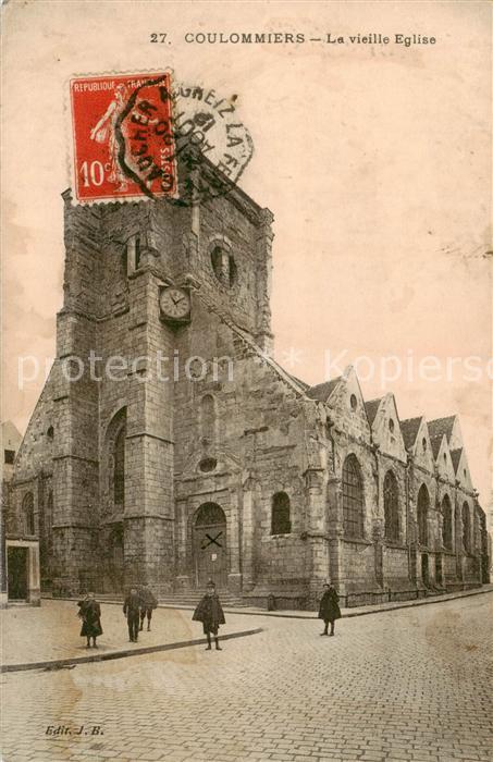 Coulommiers 77 Seine-et-Marne La vieille Eglise