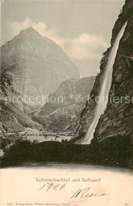 Schreienbachfall Selbsanft GL Panorama