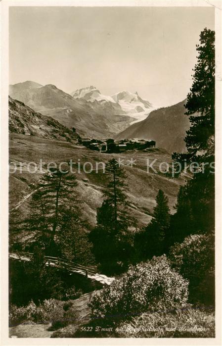 Zermatt VS mit Rimpfischhorn und Strahlhorn