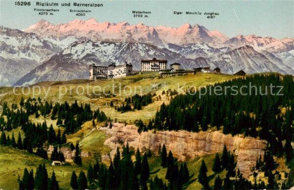 Rigi Kulm und Berneralpen