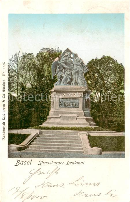 Basel BS Strassburger Denkmal