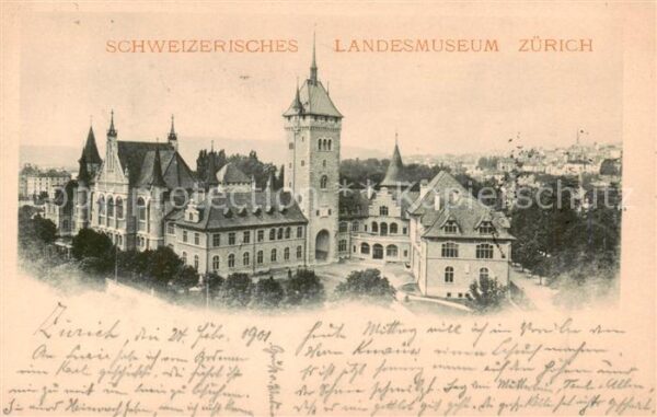 Zuerich ZH Schweizerisches Landesmuseum