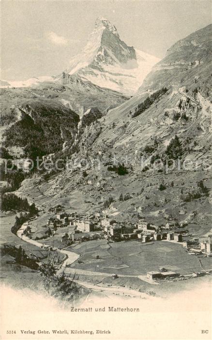 Zermatt VS mit Matterhorn