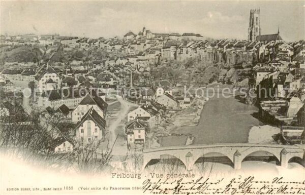 Fribourg FR Vue generale