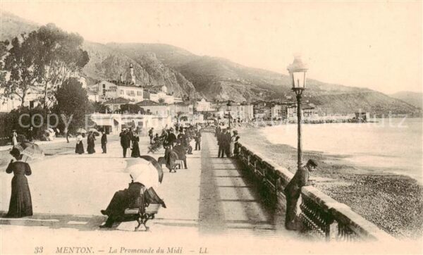 Menton 06 La Promenade du Midi