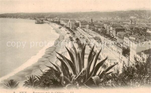 Nice  06 Nizza Panorama pris du Chateau
