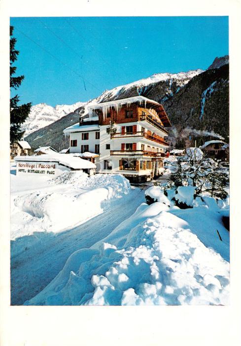 Chamonix 74 Haute-Savoie Hermitage Paccard et Mont Blanc