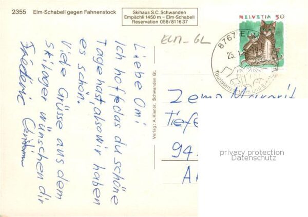 Schabell Elm  GL mit Fahnenstock – Bild 2