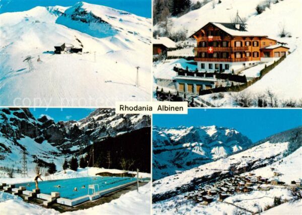 Albinen VS Hotel Rhodania Panorama Schwimmbad