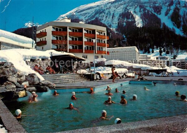 Leukerbad Loueche-les-Bains VS Thermal Freiluftbäder Gehbad und Fussba
