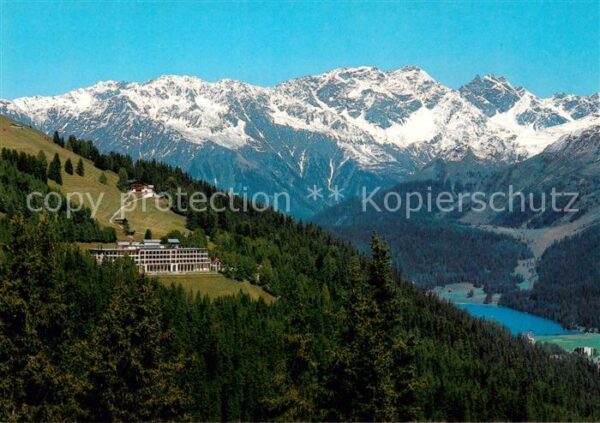 Davos GR Berghotel Schatzalp und Gasthaus Strela