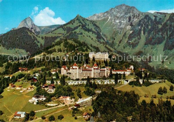 Caux VD et Rochers de Naye Vue generale