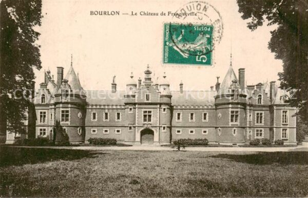 Bourlon 62 Pas-de-Calais Le Chateau de Franqueville