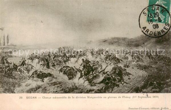 Sedan 08 Ardennes Charge memorable de la division Marguer