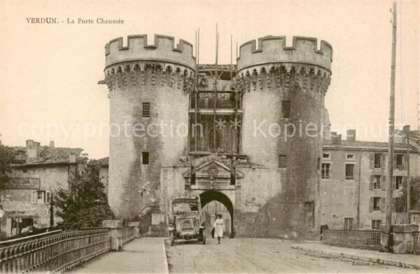 Verdun  55 Meuse La Porte Chaussee