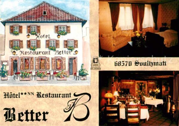 Soultzmatt Hotel Restaurant Better Zimmer Gaststub