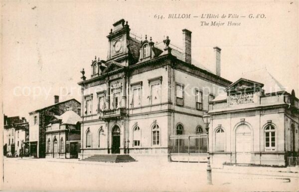 Billom 63 Puy-de-Dome Hotel de Ville