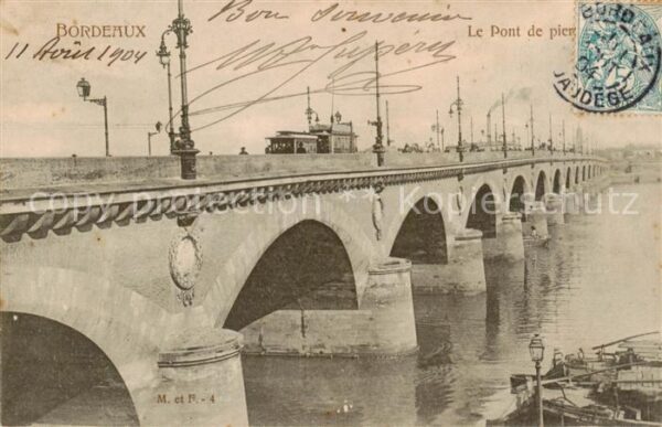 Bordeaux 33 Le Pont de pier