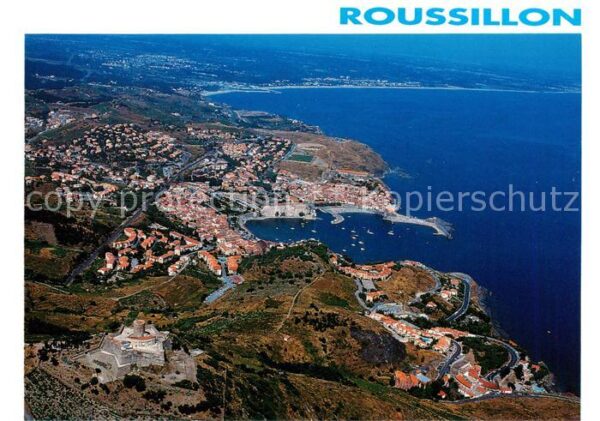 Roussillon 66 Pyrenees-Orientales Panorama Cote Rocheuse Collioure Fort S