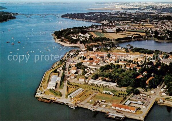 Le Relecq-Kerhuon La poudrerie Saint Nicolas vue aérienne