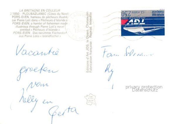 Ploubazlanec 22 Cotes-d Armor Pors Even hameau de pecheurs illustre p – Bild 2