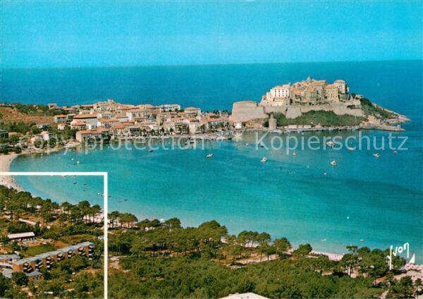 Calvi 2B Haute-Corse Freizeithotel Neues Leben View aerienne