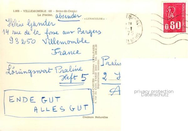 Villemomble 93 Seine-Saint-Denis Seine St Denis La Piscine – Bild 2