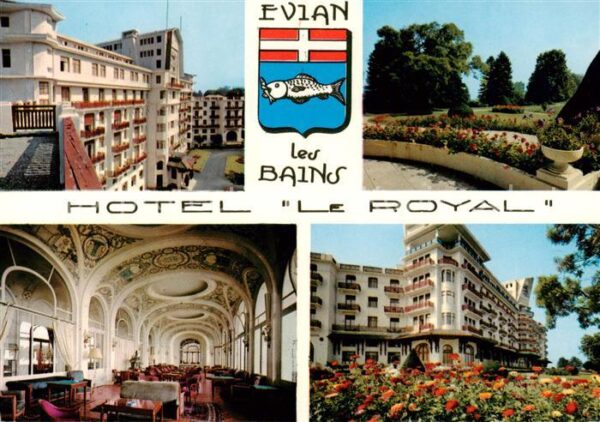 Evian-les-Bains 74 Hotel Le Royal Gastraum Park