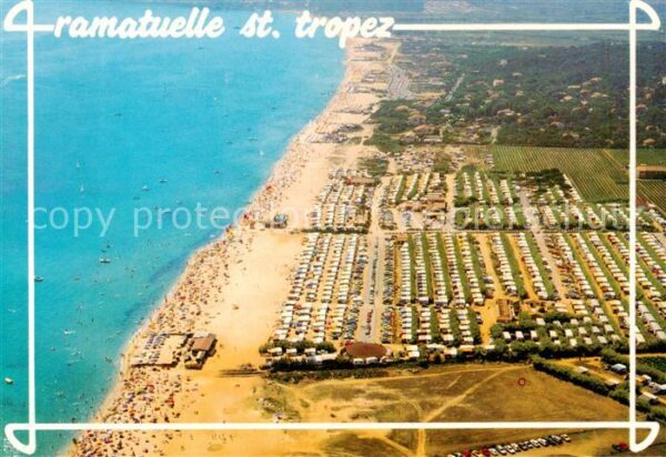 Ramatuelle 83 Var Plages de Pampelone Côte d Azur vue aér