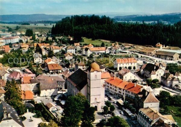 Maiche 25 Doubs Vue generale aerienne