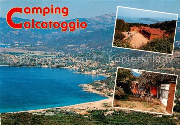 Calcatoggio 2A Corse-du-Sud Vue aerienne Camping Calcatoggio