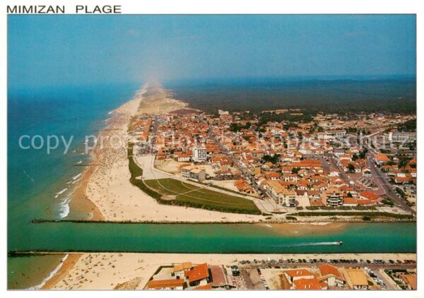 Mimizan Plage 40 Landes Vue aérienne Collection Image de France
