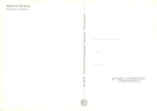 Orselina TI Madonna del Sasso Fliegeraufnahme – Bild 2
