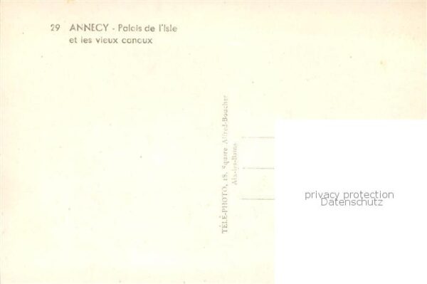 Annecy 74 Haute-Savoie Palais de l’Isle et les vieux canaux – Bild 2