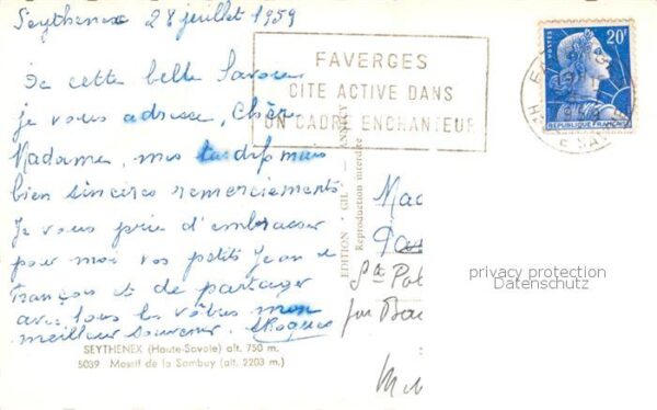Seythenex 74 Haute-Savoie Massif de la Sambuy – Bild 2