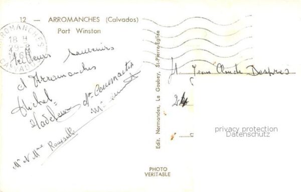 Arromanches-les-Bains 14 Calvados Port Winston – Bild 2