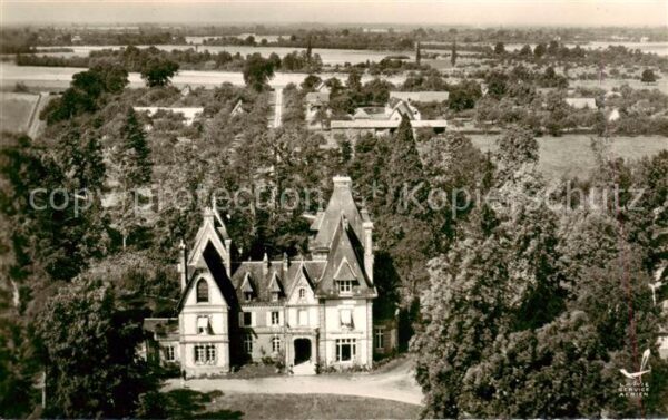 Thevray 27 Eure Le Chateau de la Trabouillere Vue aerie